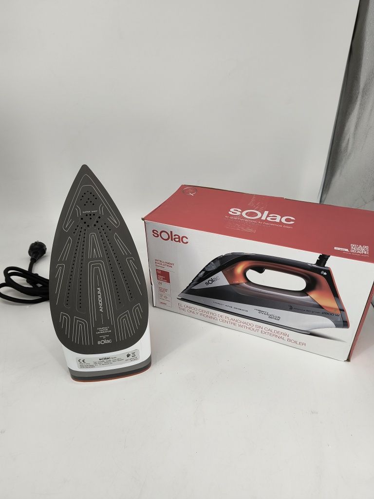 Парна ютия Solac cvg9511 (незалепваща гладеща повърхност Vapor-Seco, 1