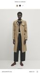 Trench Massimo Dutti, camel