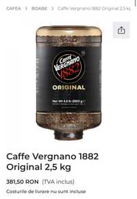 Cafea boabe 2,5 kg 100% arabica Vergnano 1882