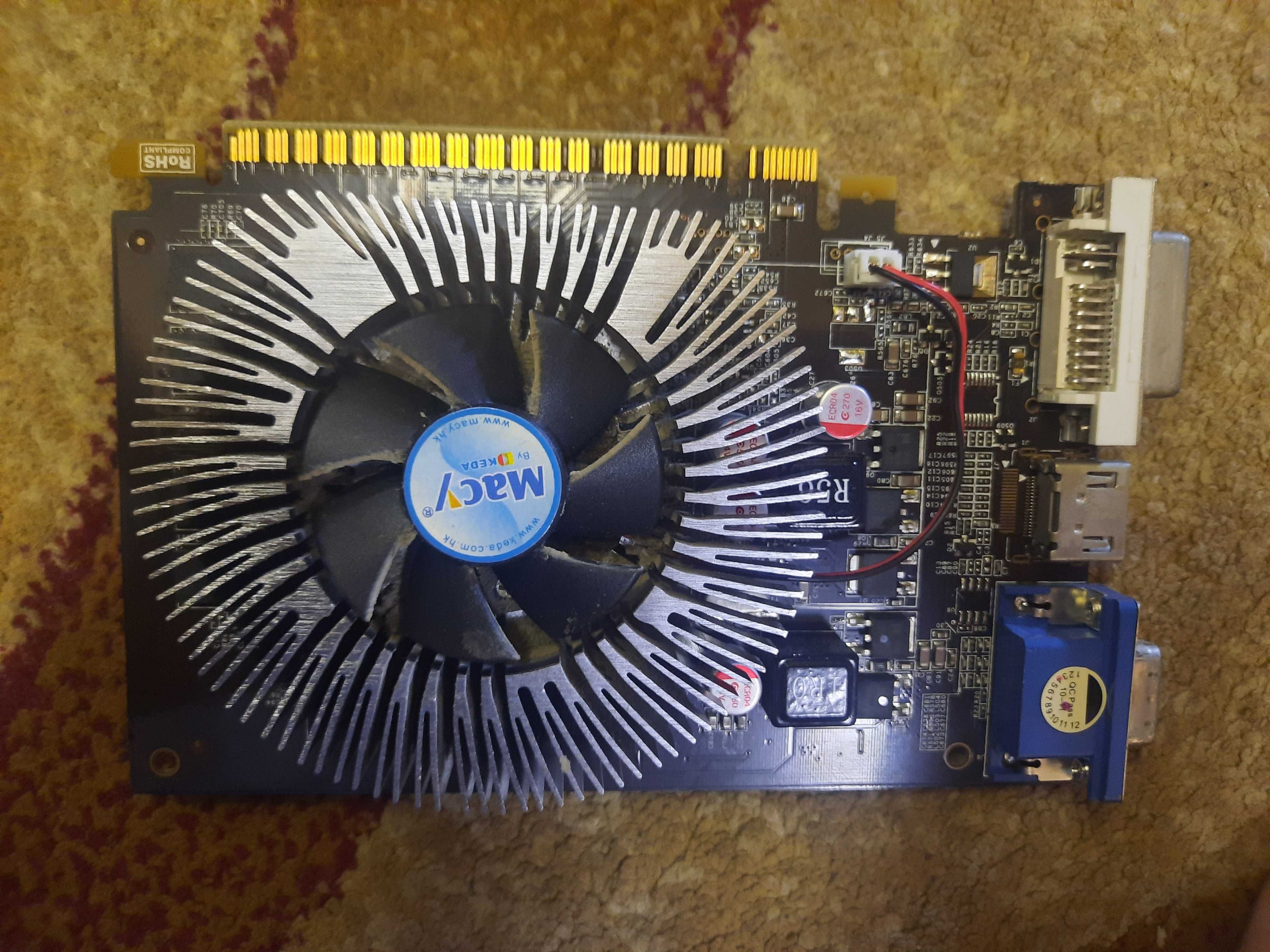 Продаю видеокарту NVIDIA GT 430 на 1GB DDR3.