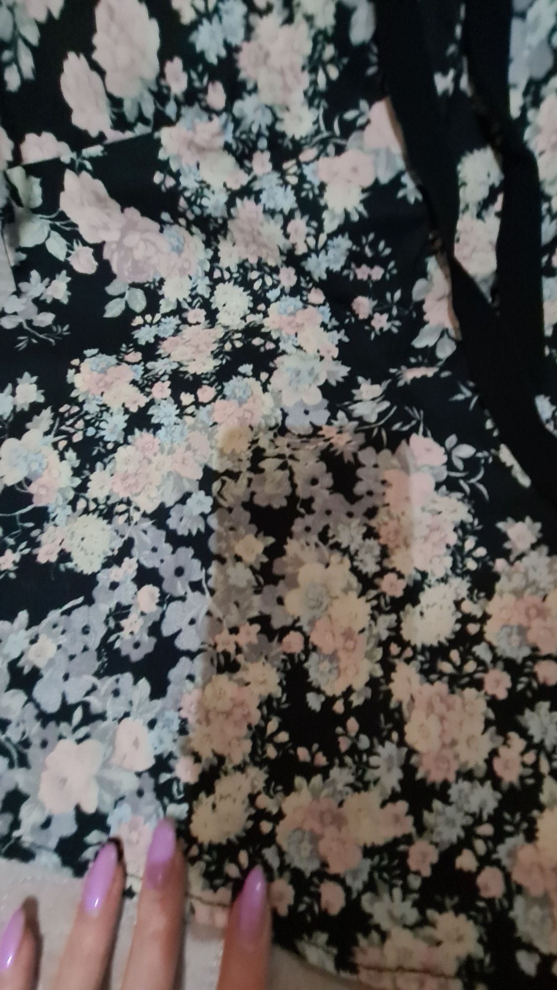 Bluza multicolora cu floricele nr. 34/36