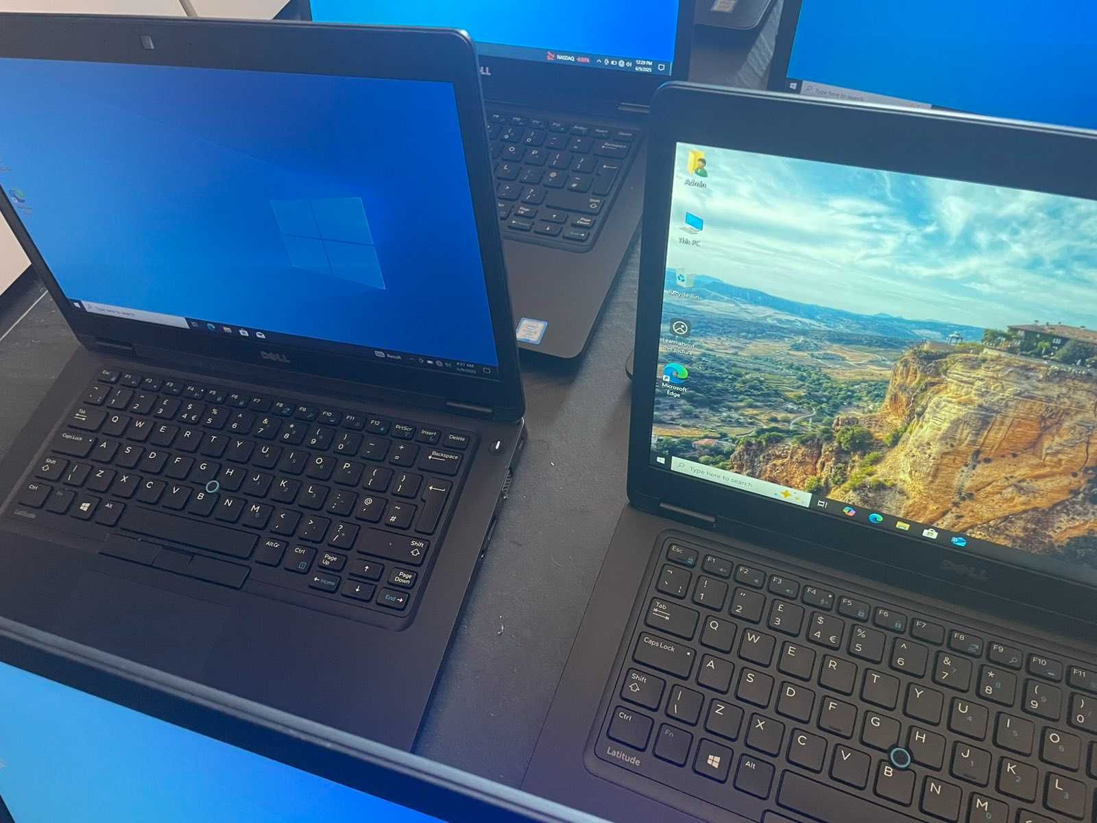 10 броя DELL LATITUDE i5 - 7th, 8th gen / 8GB RAM / КЛАС А / А-