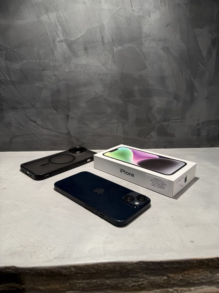 КАТО ЧИСТО НОВ Iphone 14 Midnight 128 GB