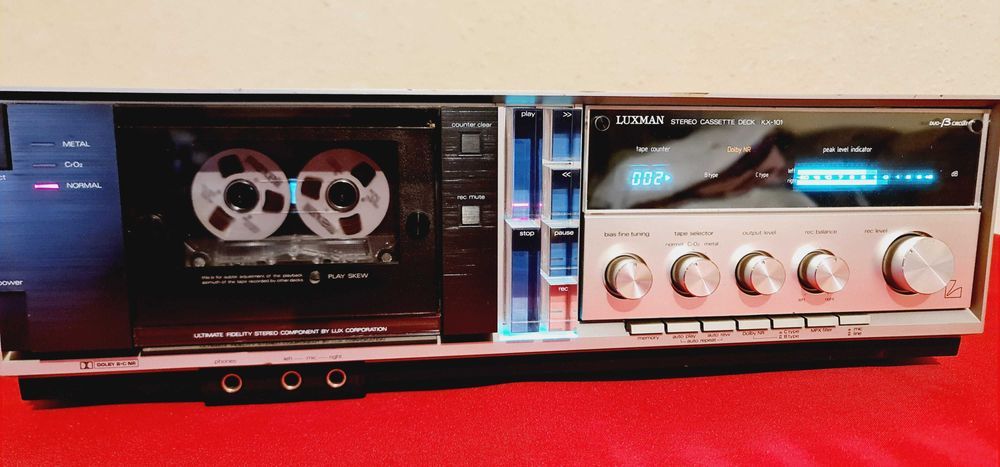 Luxman KX-101 front motorizat Made in Japan