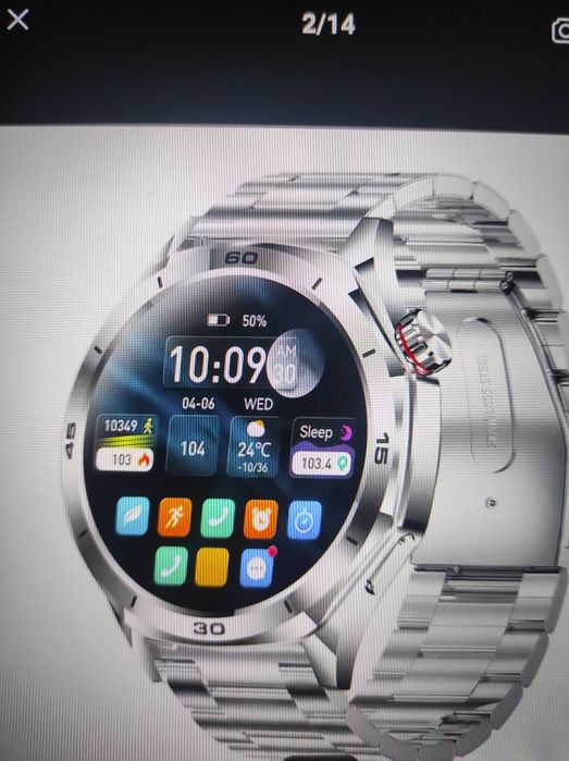 Мъжки водоустойчив смарт часовник