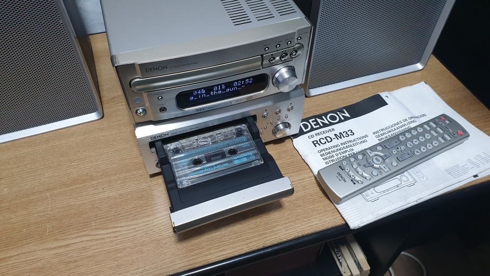 Linie audio mini Denon RCD-M33, DRR-M30