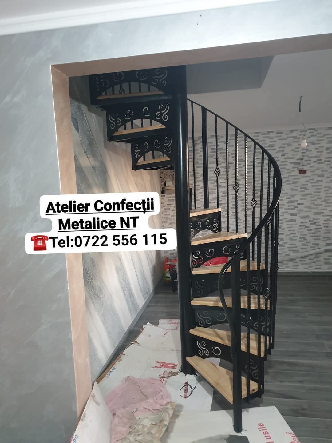 Scări Spirală la comandă !!