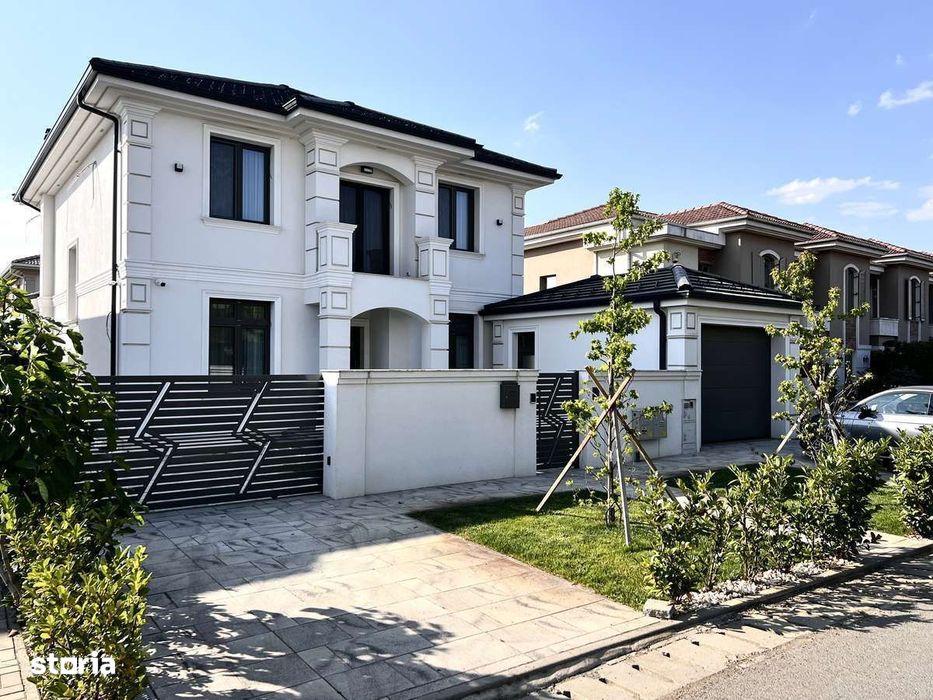 Vila individuala de lux cu 4 dormitoare, mobilata, garaj. Dumbravita