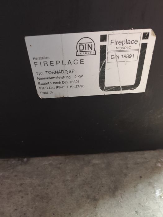 Șemineu 9 kw de vânzare.