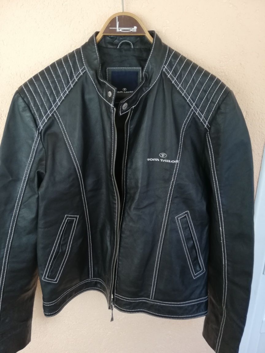 Geaca piele bărbați Tom Tailor M biker