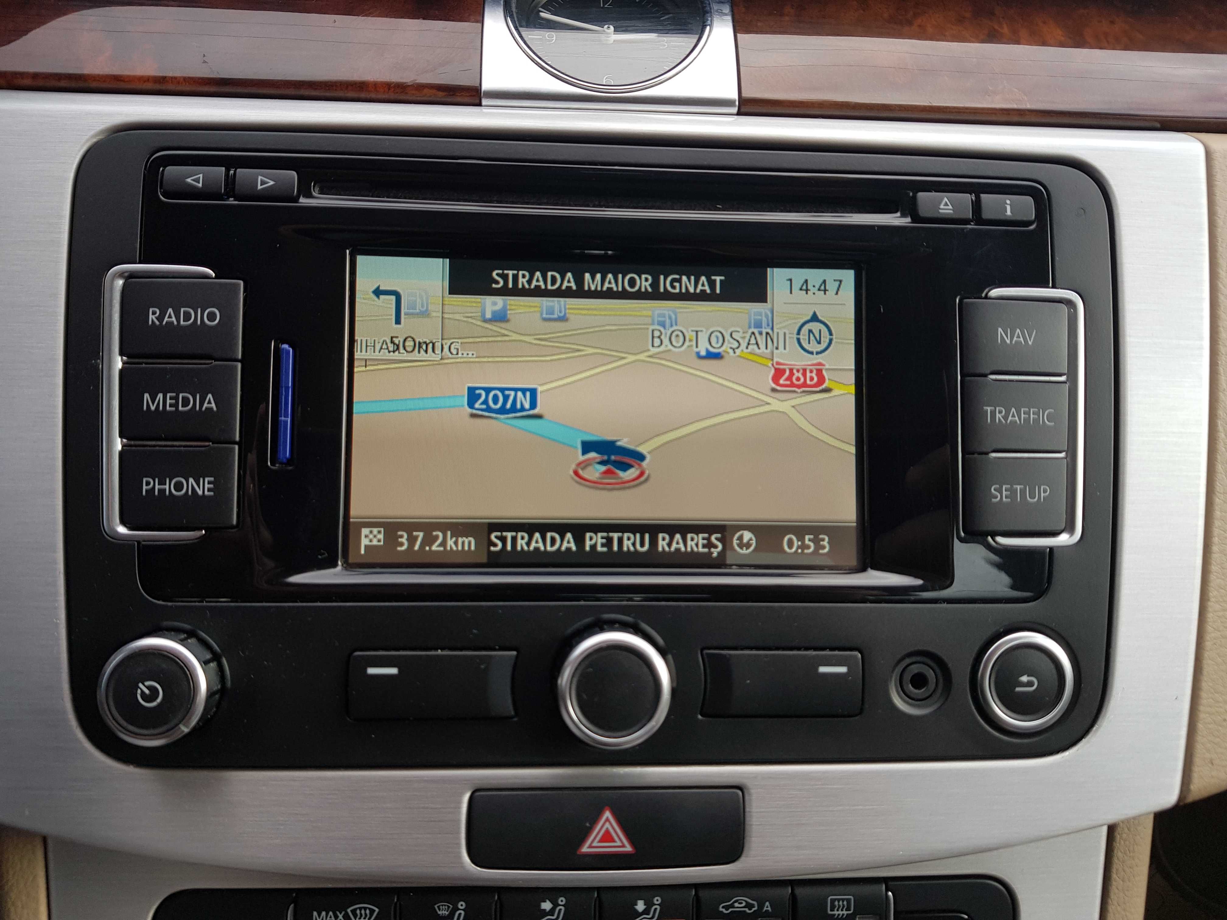 Unitate navigatie RNS 315 vw bluetooth,harti Romania