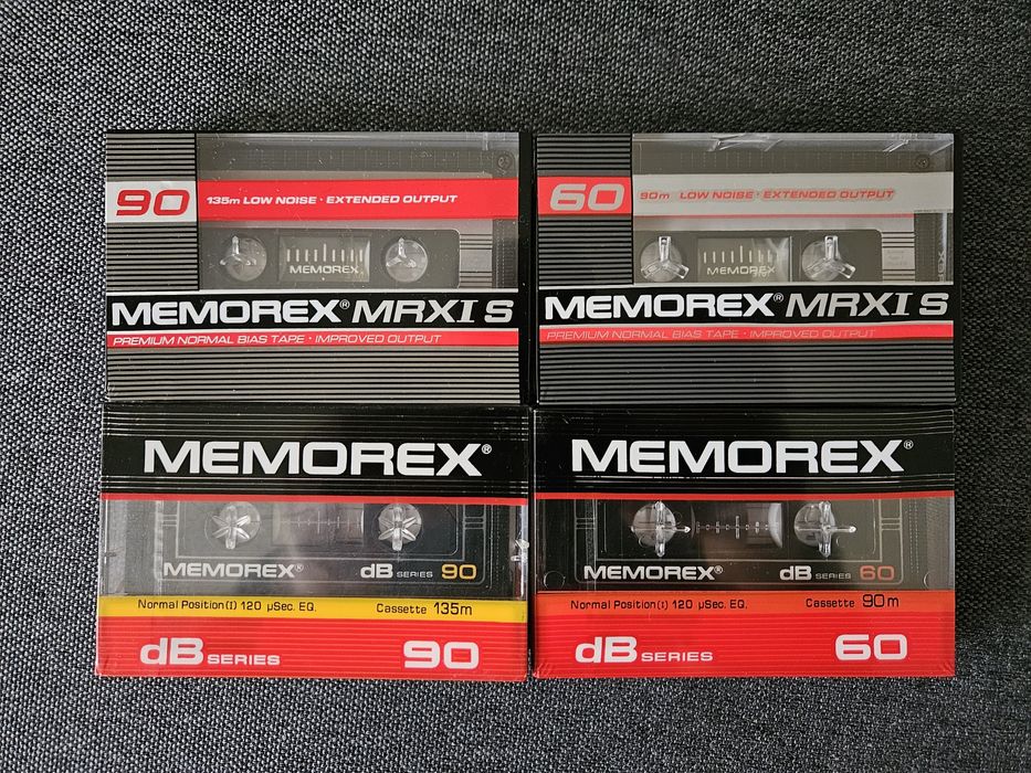 4 Casete Audio Memorex