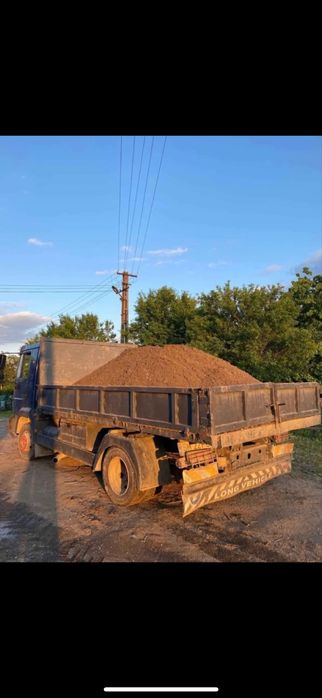 Transport Balastru, nisip, pamant, lemn