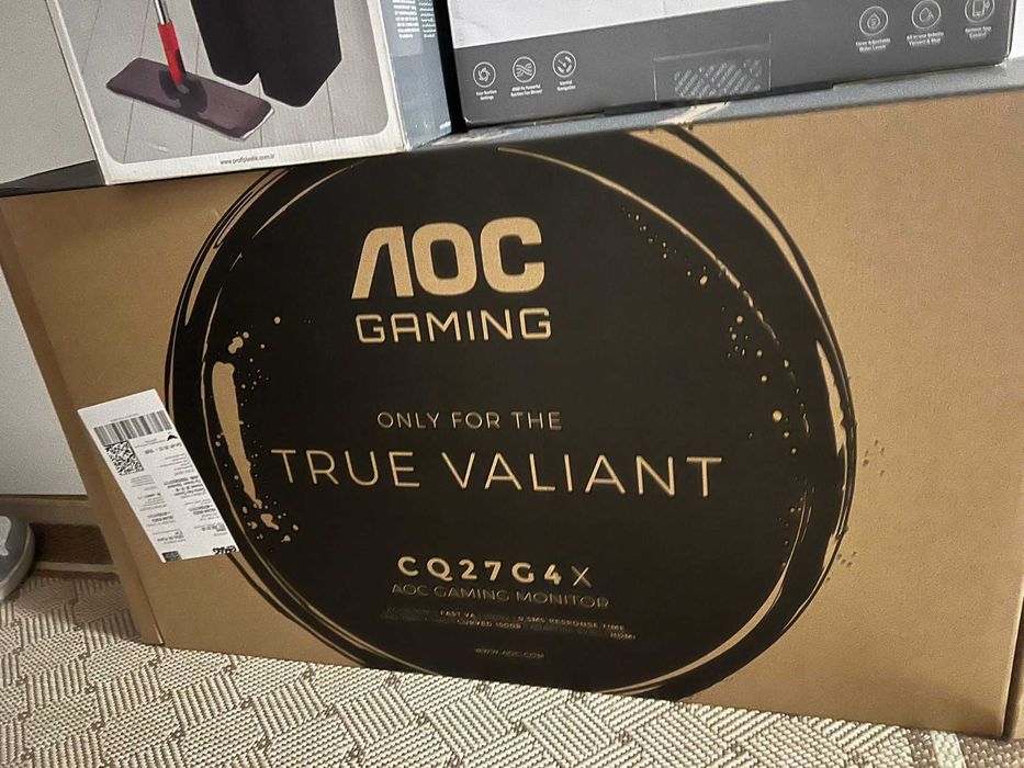 Monitor AOC CQ27G4X 27" QHD 180Hz curbat, negru, 16:9