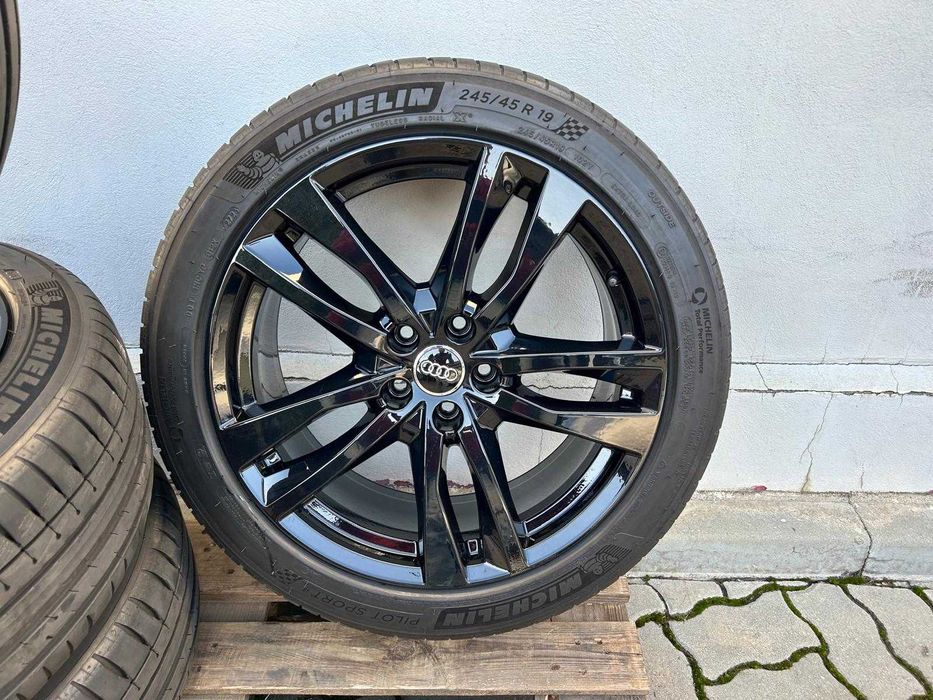 Jante originale Audi A6 R19 C8-C7, Michelin vara 80%