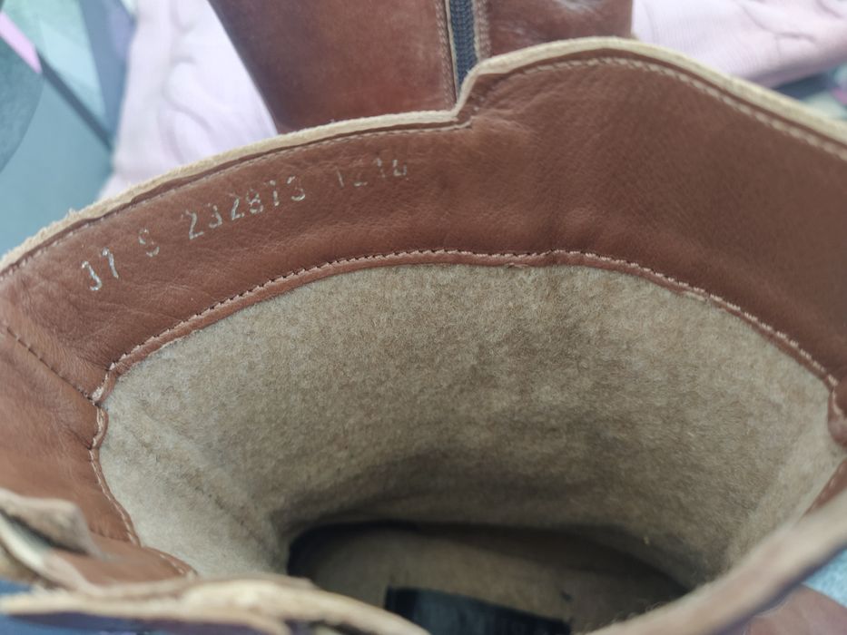 37 номер,естествена кожа боти Грация стил