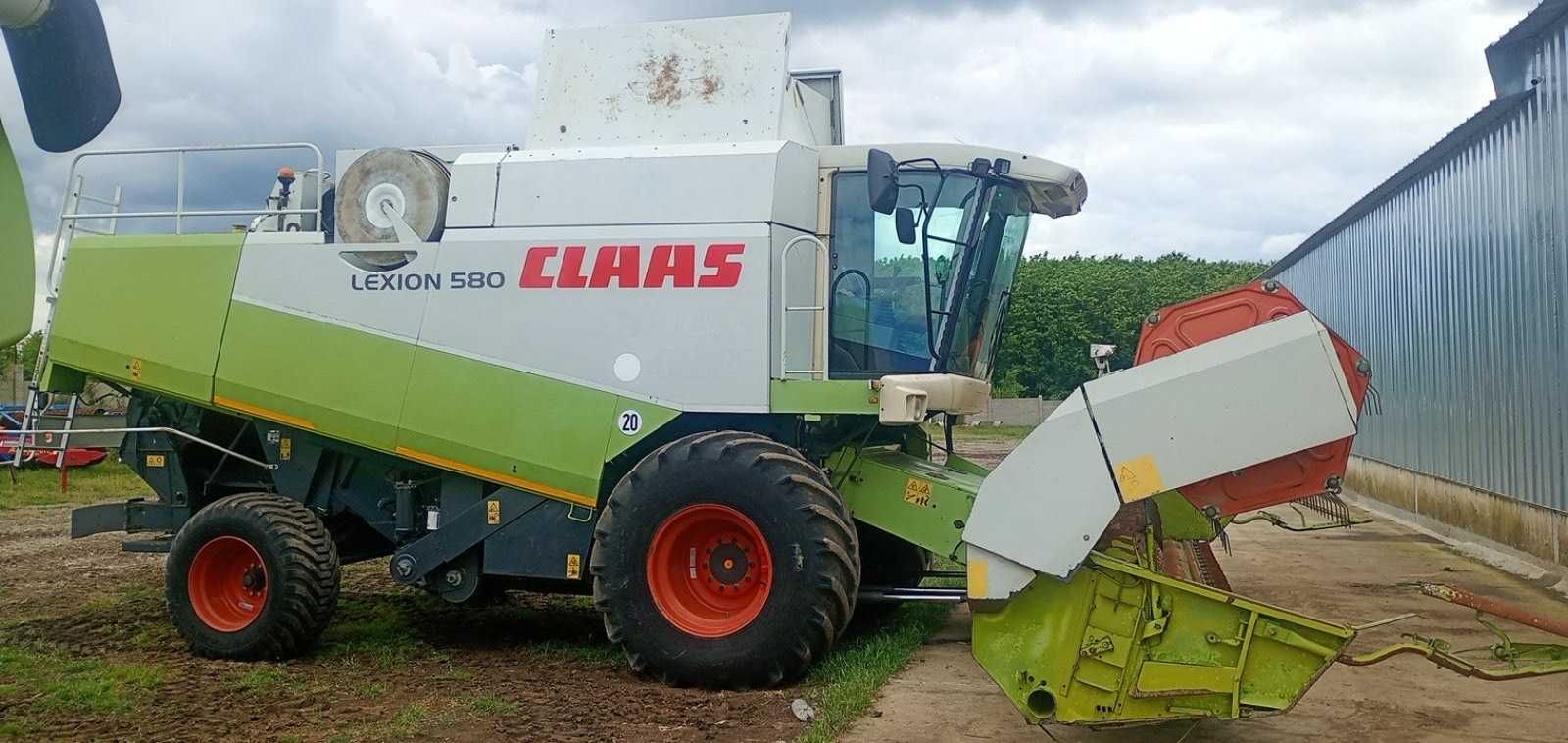 Комбайн CLAAS Lexion 580/ Combine Harvester Lexion 580