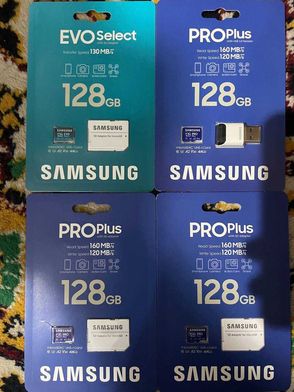 Samsung Pro Plus 128GB Samsung Evo Select 128GB microSDXC Original!