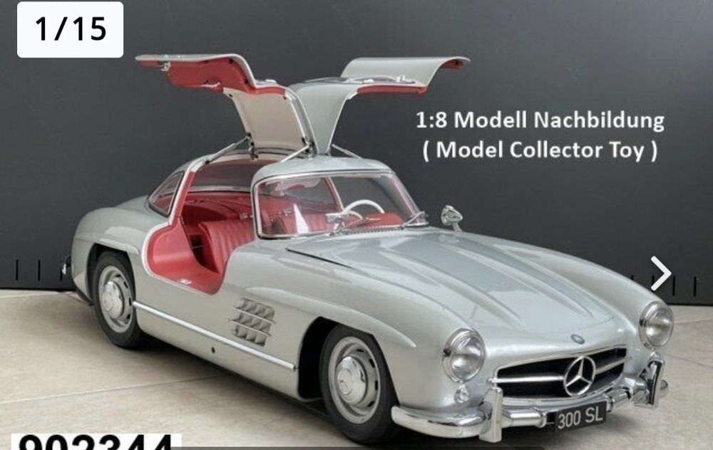 Macheta Mercedes 300SL scara 1:8