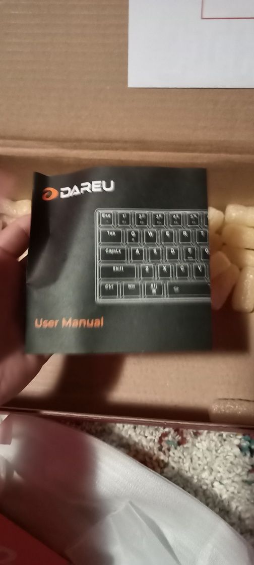 Tastatura QWERTY DAREU EK861