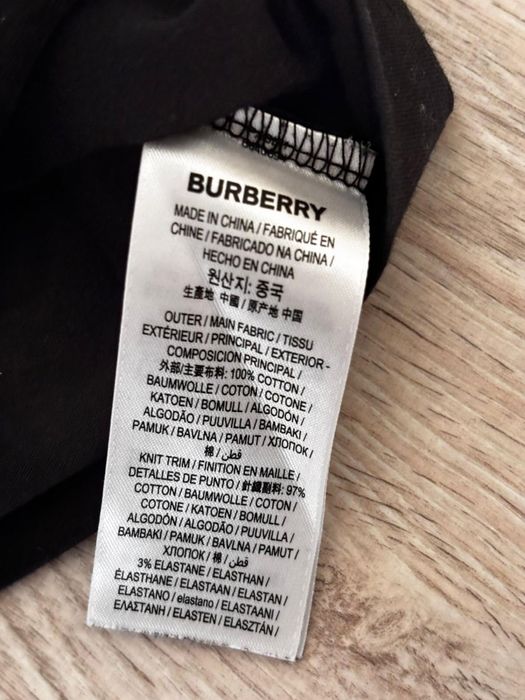 Tricou burberry horseferry print negru