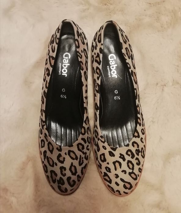 Pantofi ( parțial piele) GABOR nr. 40,5- noi