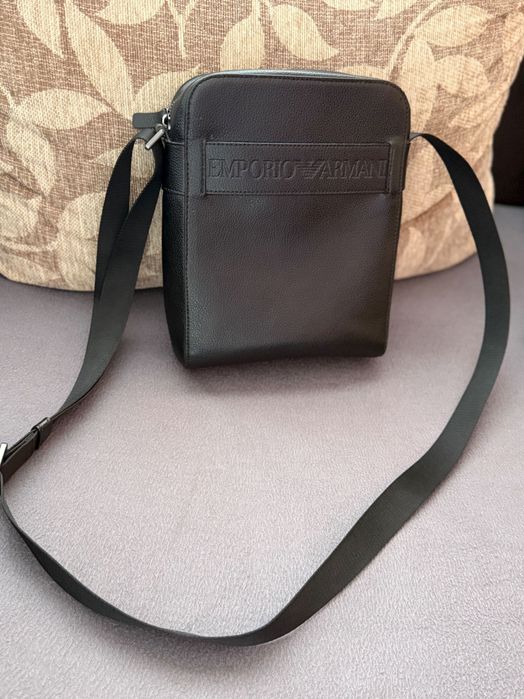Мъжка чанта Emporio Armani. Чисто нова! Неизползвана!