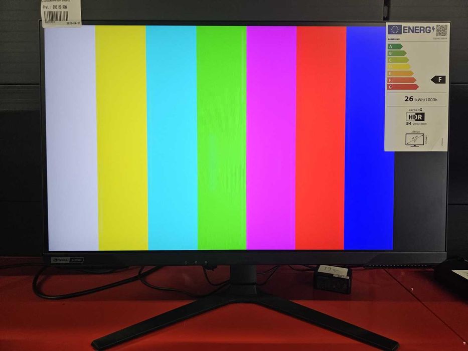 Monitor Gaming LED IPS Samsung Odyssey G5 27”, WQHD, 165Hz, 1ms