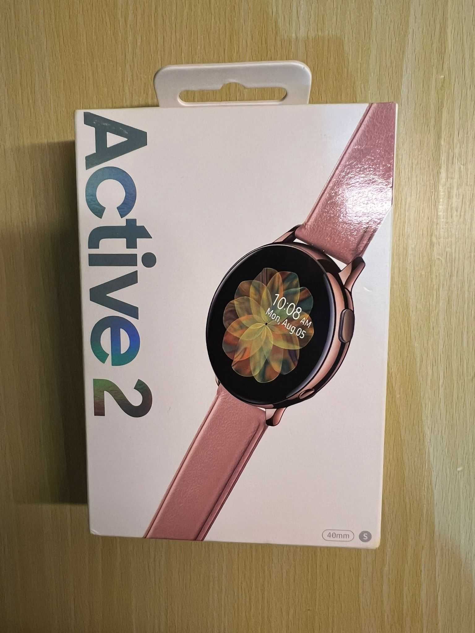 Ceas Smartwatch Samsung Galaxy Watch Active 2, 40mm,Rose Gold+6bratari