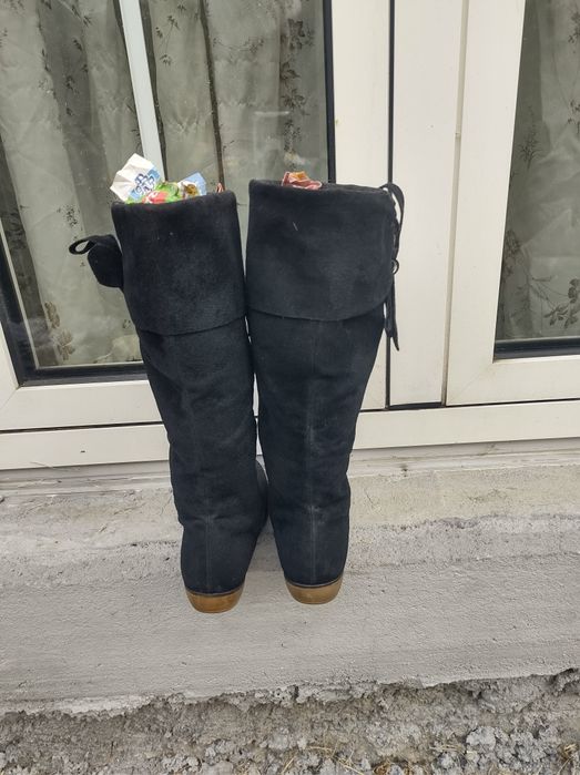 Cizme dama piele intoarsa sau nabuk 36