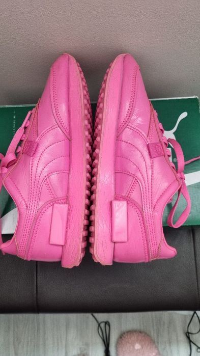 PUMA оригинални розови кецове с кутия, номер 36