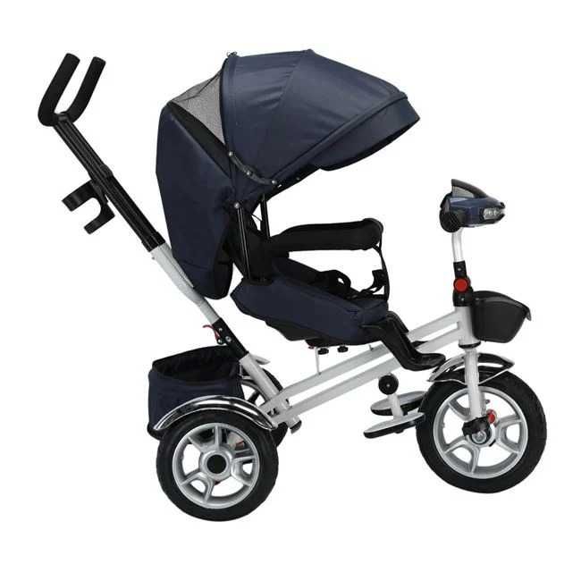 Tricicleta cu maner impingere  4in1, sezut reversibil,lumini,sunet