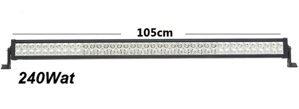 ПРОМОЦИЯ ! LED BAR ЛЕД БАР алуминиев корпус 105см. 240W 6000K