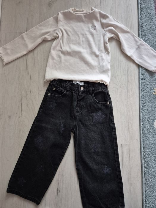 Комплект дънки и блузка  Zara