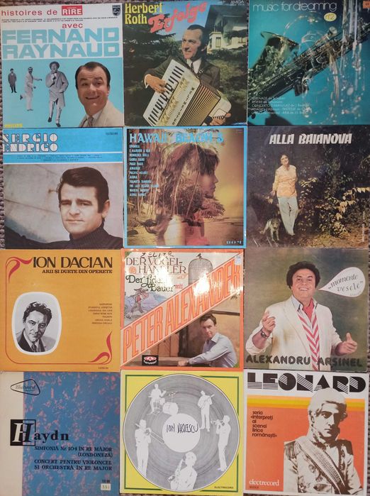 VINIL muzică diverse genuri diverși artiști