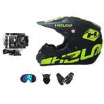 Set Casca de Protectie si Camera Video Sport 4K mărimea XL