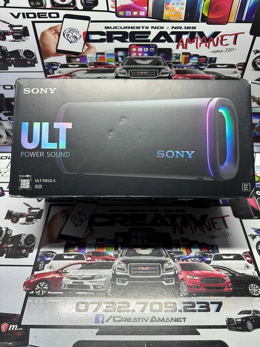 Boxa portabila Sony ULT FIELD 5 / Autonomie 25 ore / CreativAmanet