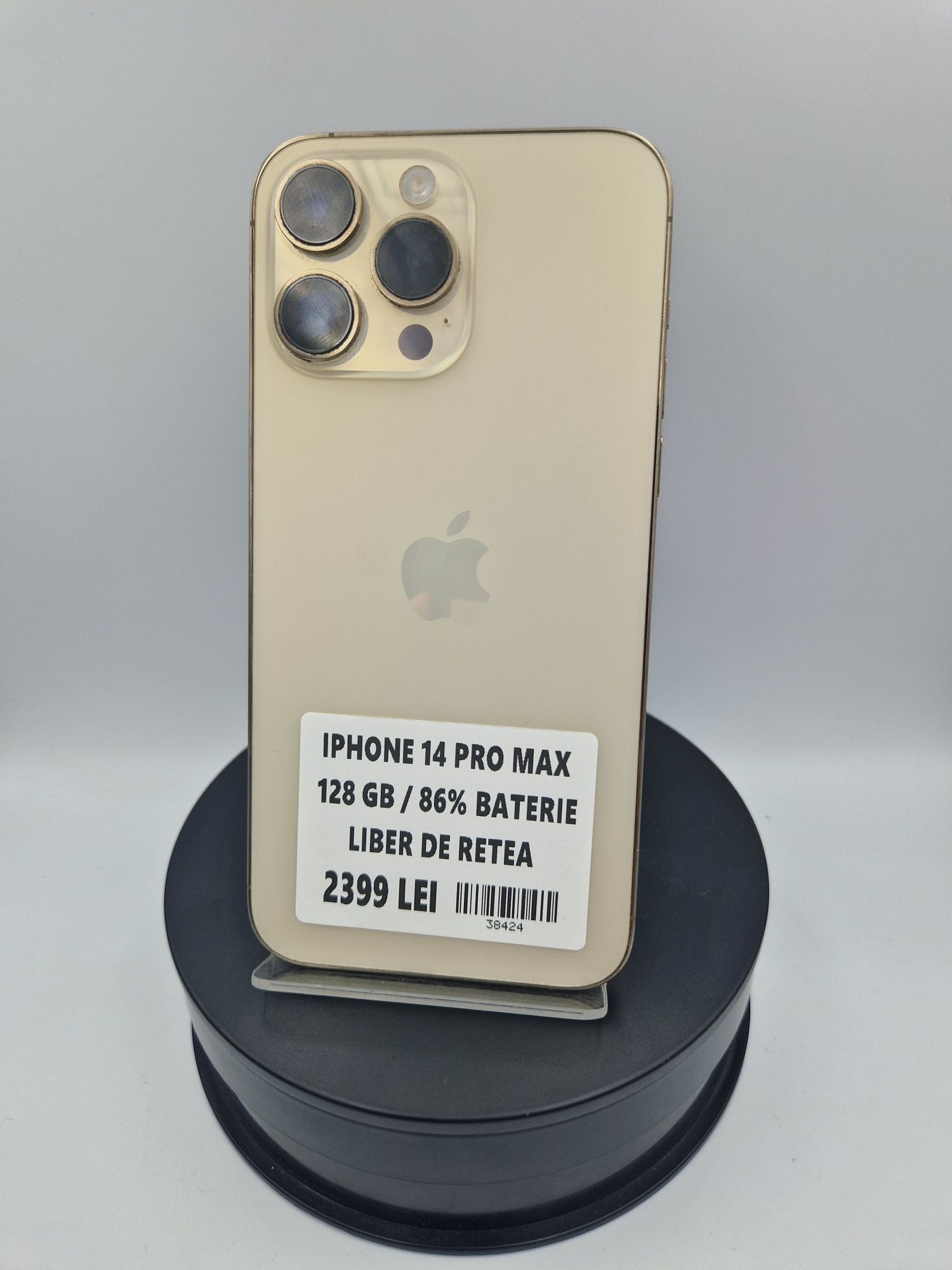 Iphone 14Pro Max 128GB 86%Baterie Liber de Retea GARANTIE #38424