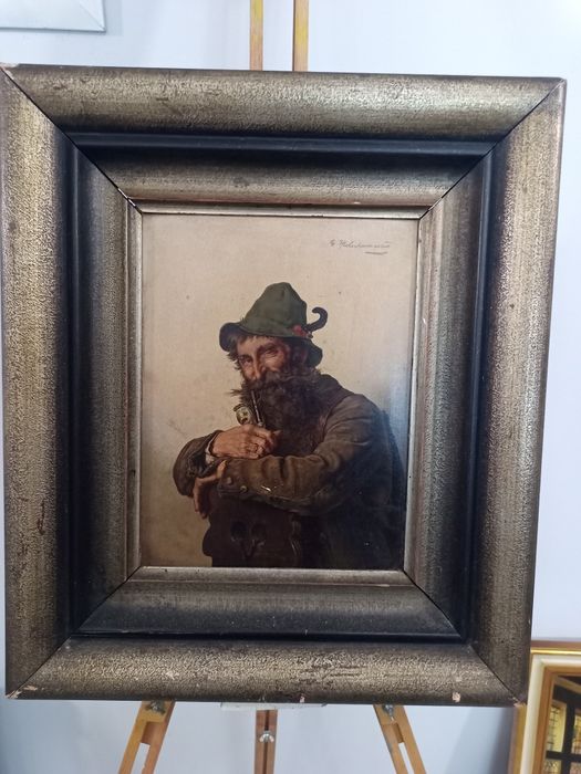 Антикварен Принт от Хуго Котшенрайтер (1854-1908)