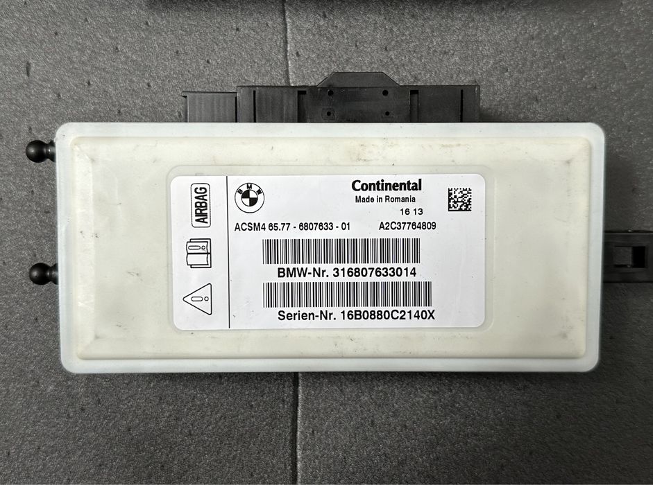 Modul airbag / Calculator airbag BMW X3 F25, X4 F26