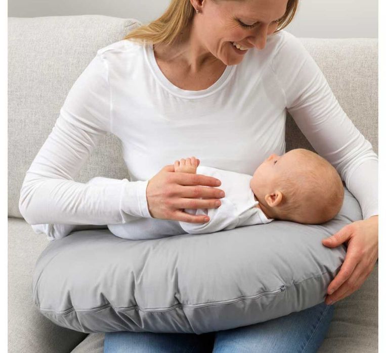 Pernă alăptare gri IKEA - 60x50x18