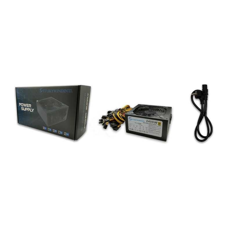 АТХ Захранване 2000w/2400w Maйнинг версия .Дълги кабели, 16pci-6+2!