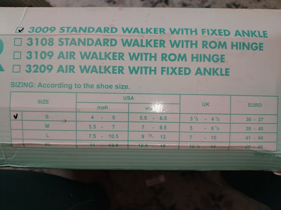 Ортез голеностопного сустава