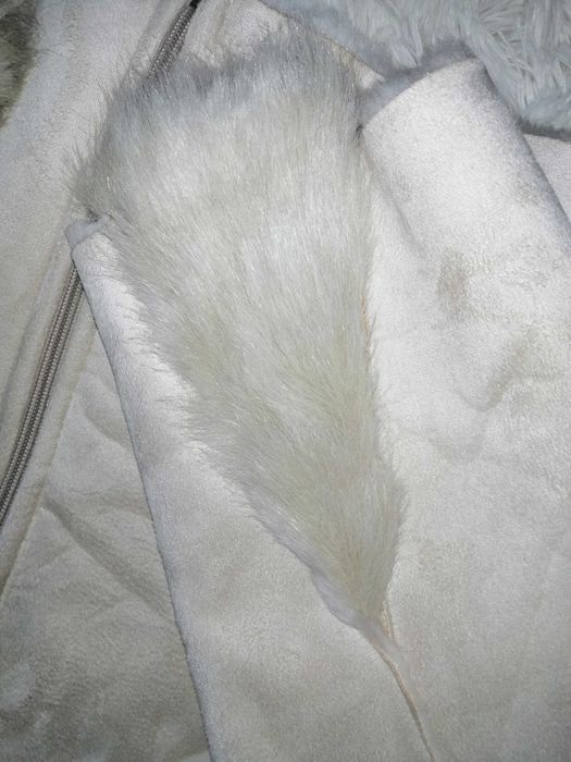 Cojocel scurt, crem, mărimea 42-44