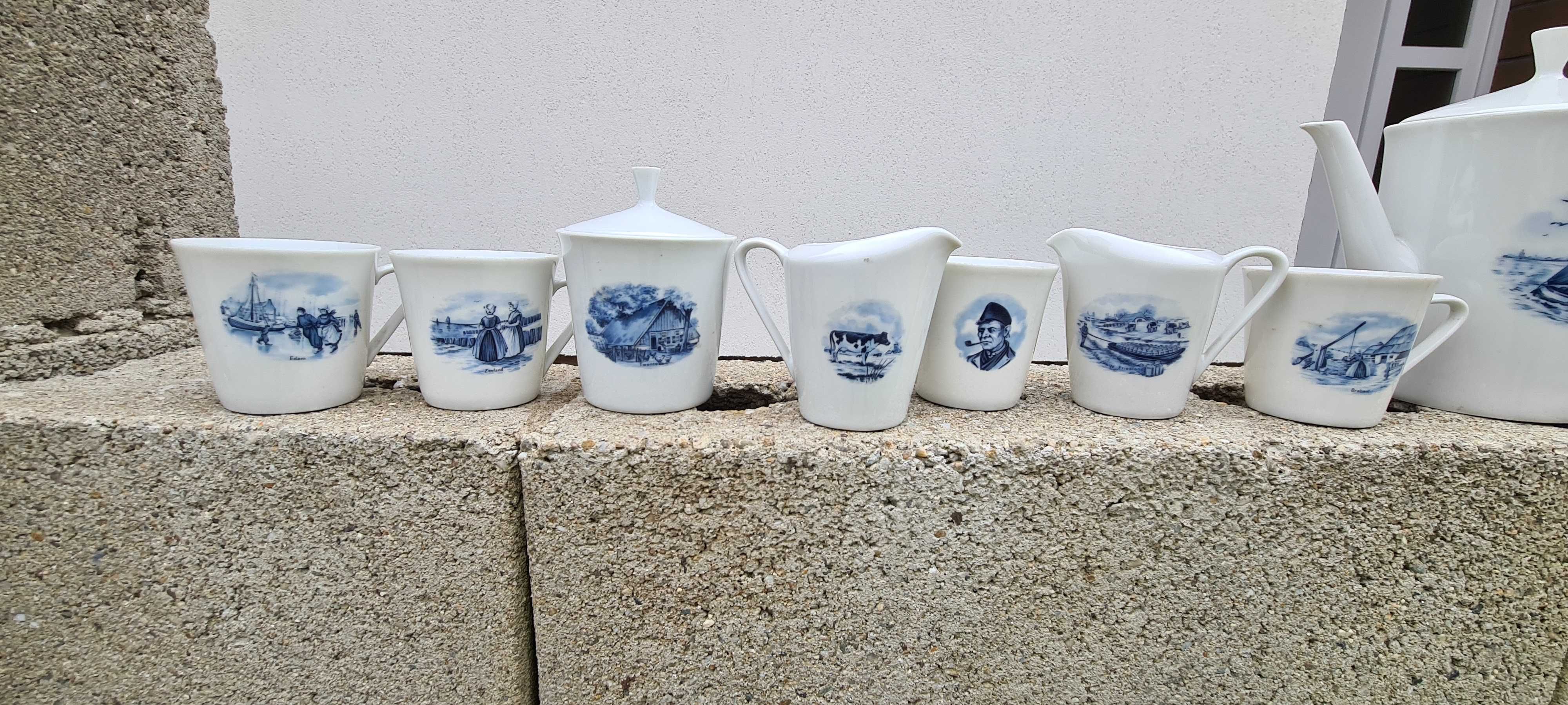 Set ceai/cafea din portelan