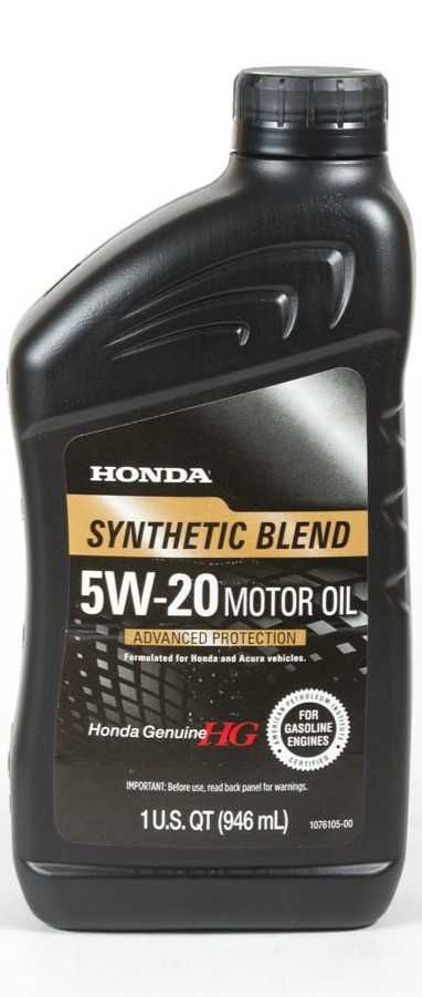 Моторное масло Honda 5w20 Synthetic Blend