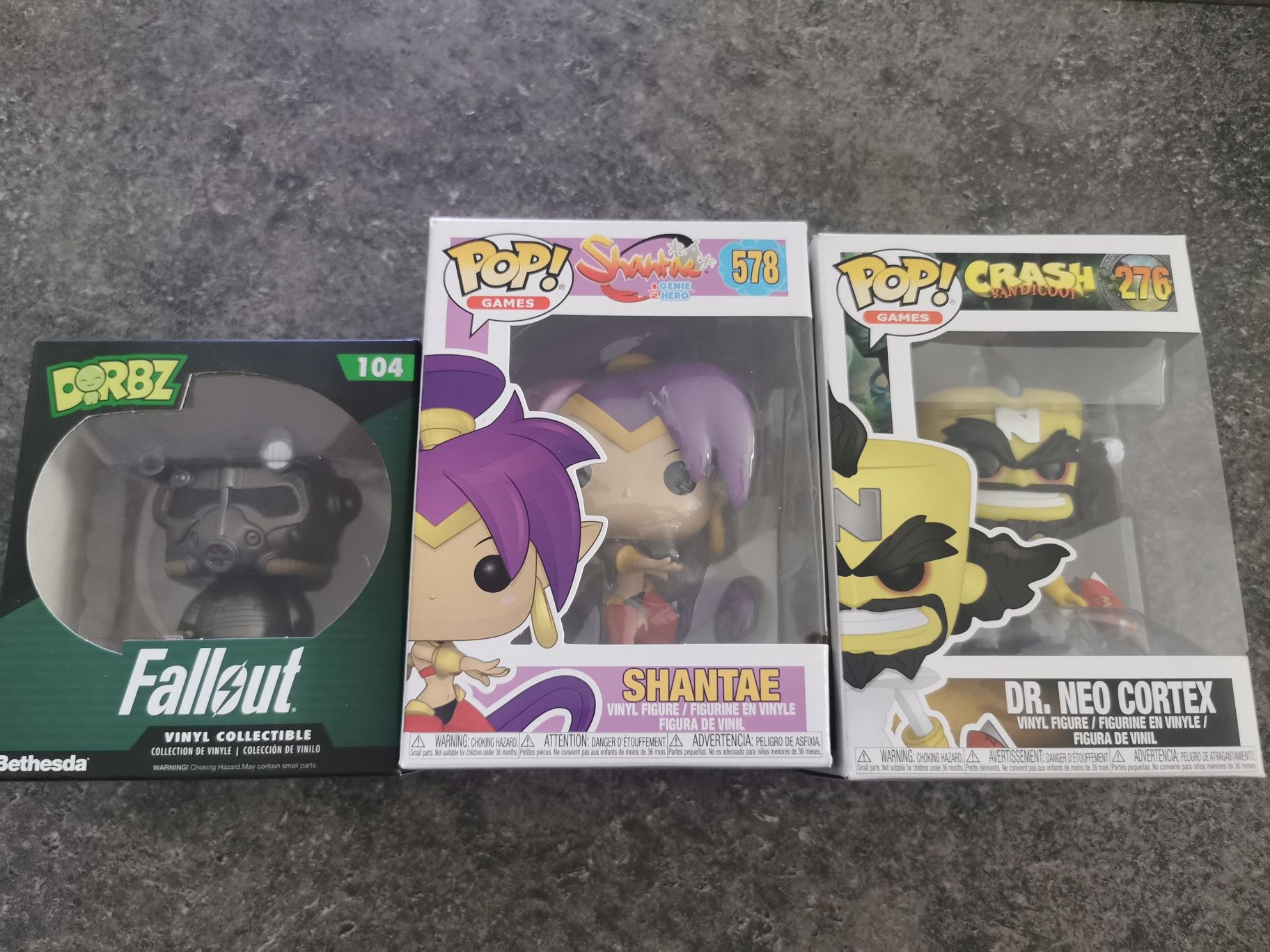 Funko Fallout/Shantae и Crash Bandicoot