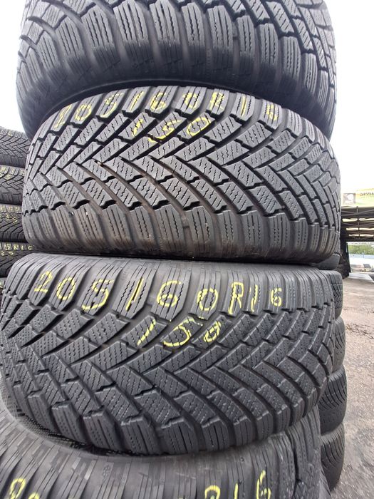 4 anvelope iarna 205/60r16 92T Continental 2018 Montaj Gratuit