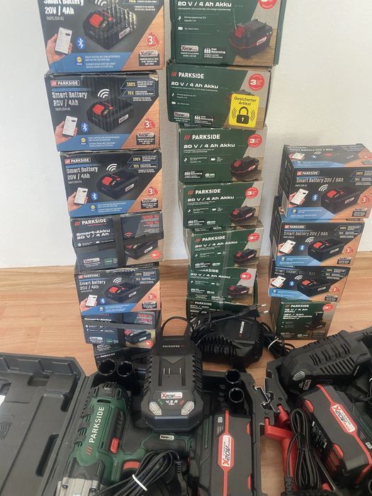 Incarcator rapid Parkside 4,5Ah/baterie acumulator Parkside 4ah/8ah
