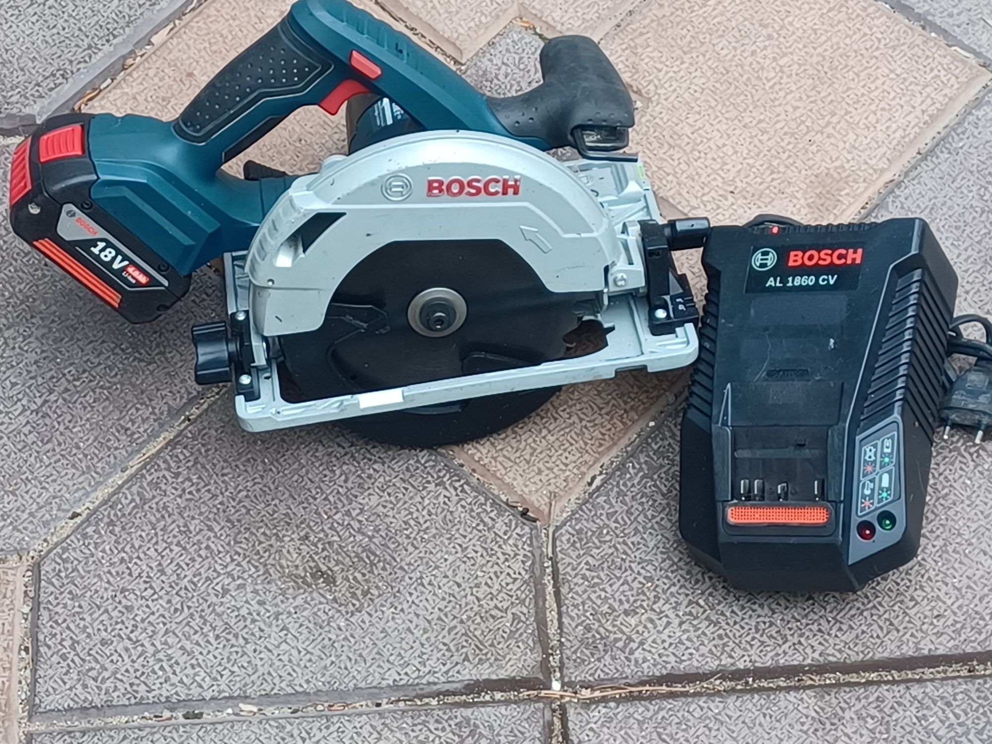 Circular BOSCH 18 V-57 C fabric. 2021